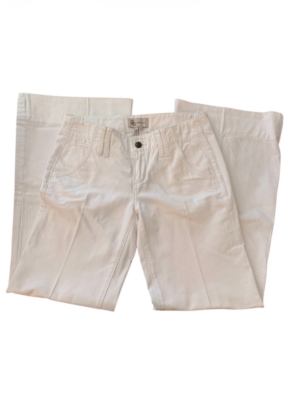 BCBGeneration white wide leg pants - size 28